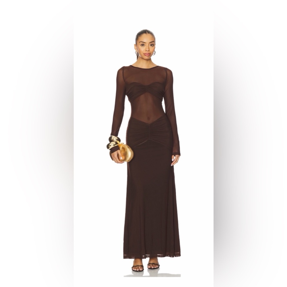 Runaway the label - Romy Ruched Maxi Dress